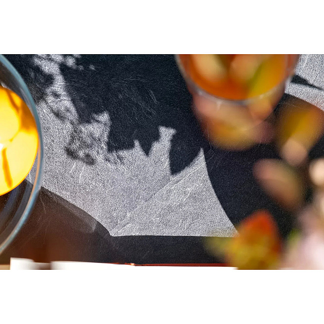 Лаунж-зона 4SIS Канны 4-местная со столиком Канны, основание "дуб", роуп коричневый, столешница "серый гранит" 