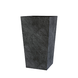 Кашпо Concretika Conic Black Max, уличное оборудование