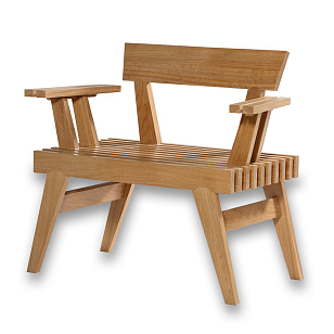 Кресло Leda дубовое, садовая мебель