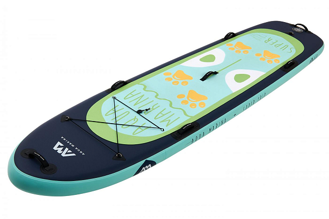 SUP-доска надувная семейная Aqua Marina Super Trip 12'2" S22 для серфинга
