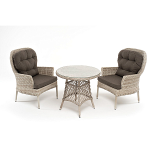 Кофейный комплект 4SIS Алиса Цвет: бежевый для дачи Кофейный комплект 4SIS Алиса Цвет: бежевый, садовая мебель