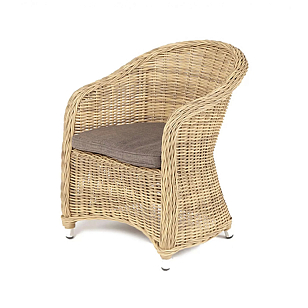 Кресло 4SIS Равенна, цвет соломенный для дачи Кресло 4SIS Равенна, цвет соломенный, садовая мебель