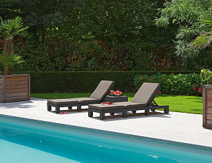 Шезлонг садовый Keter Daytona капучино для дачи Шезлонг садовый Keter Daytona капучино, садовая мебель