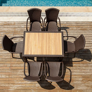 Кресло Tilia Royal Цвет Белый айвори, садовая мебель