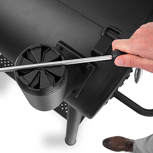 Угольный гриль-коптильня Broil King Regal Grill 400 для сада