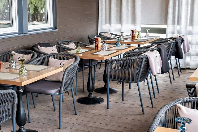 Стул 4SIS Марсель из роупа Цвет: темно-серый 