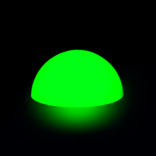 Светящаяся полусфера LightHouse Halfmoon 40 см RGB Accum для сада и загородного дома Светящаяся полусфера LightHouse Halfmoon 40 см RGB Accum, уличное оборудование