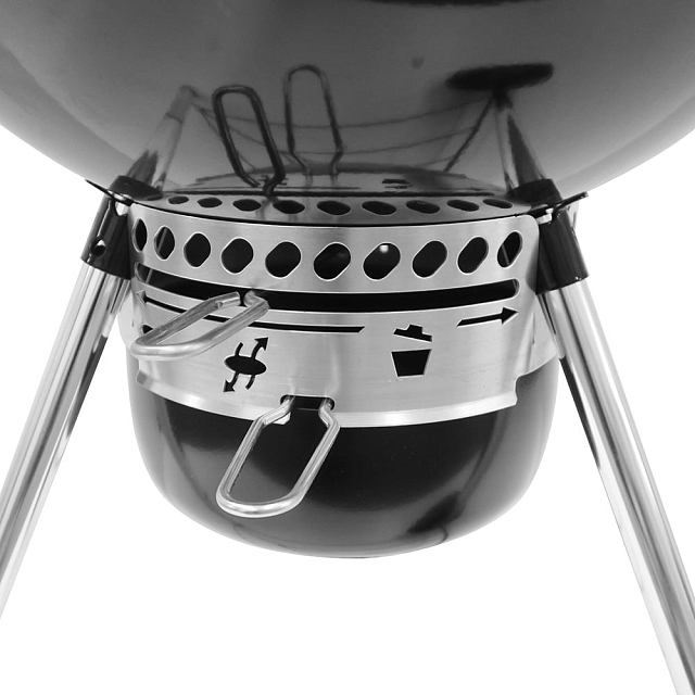 гриль угольный weber master-touch gbs c-5750, дымчатый