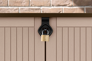 Уличная тумба Keter Store it out Midi Upgraded бежевый, садовая мебель