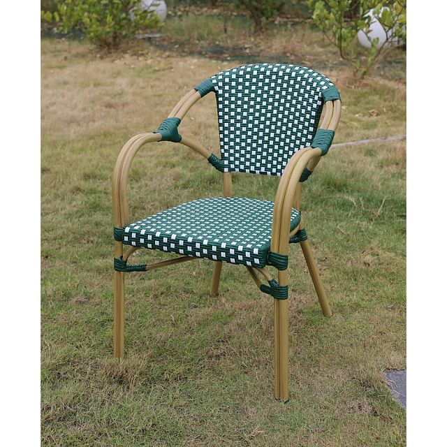 Стул 4SIS Кабри цвет бежевый / зелено-белый 