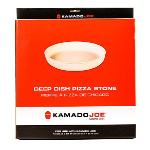 Камень для пиццы Kamado Joe с глубоким дном для приготовления пищи Камень для пиццы Kamado Joe с глубоким дном для сада
