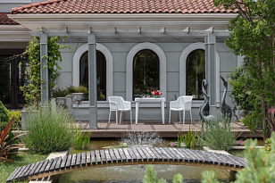 Стол Osaka с пластиковым верхом 90 х 90 Цвет Антрацит, садовая мебель