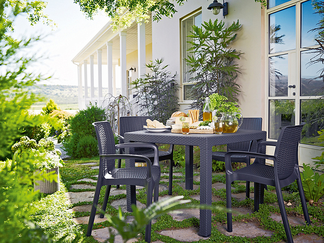 Стул Keter Bali графит 