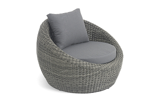 Кресло 4SIS Барселона, цвет графит, садовая мебель