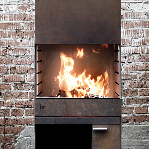 Дровяной гриль NOX BBQ 01 для сада