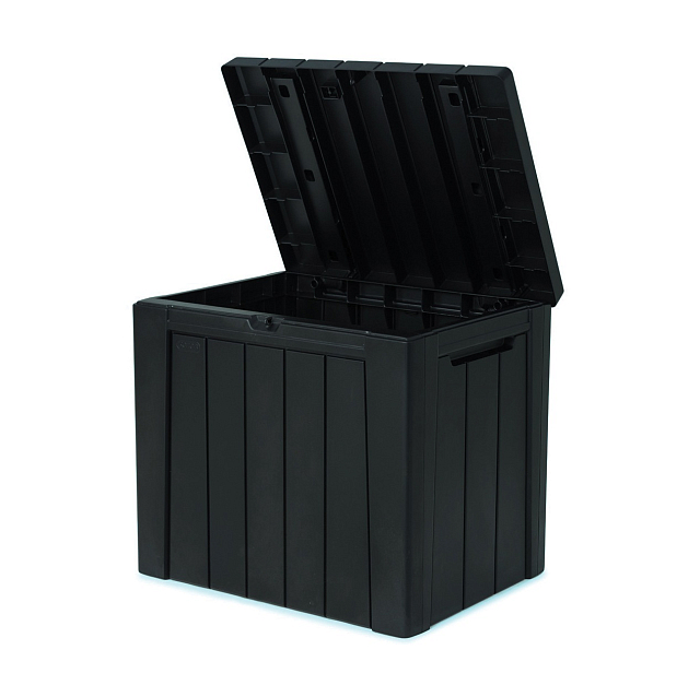 Ящик для хранения с крышкой Keter Urban 113 л графит 