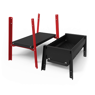 Мангал Grillver Partix 730 Air на подставке для сада