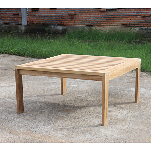 Стол из тика журнальный Lite Oviglio, садовая мебель