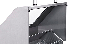 Прозрачная часть крышки из закаленного стелка