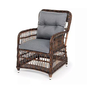 Кресло 4SIS Цесена, цвет коричневый, садовая мебель