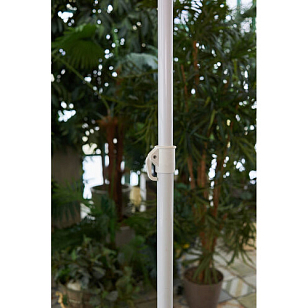 Зонт Lite Breeze 400 квадратный Цвет: белый для дачи Зонт Lite Breeze 400 квадратный Цвет: белый, садовая мебель