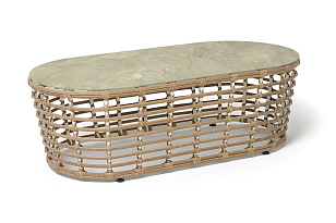 Журнальный столик 4SIS Валенсия, цвет соломенный для дачи Журнальный столик 4SIS Валенсия, цвет соломенный, садовая мебель