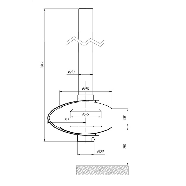 Дровяной камин Focus Fancy