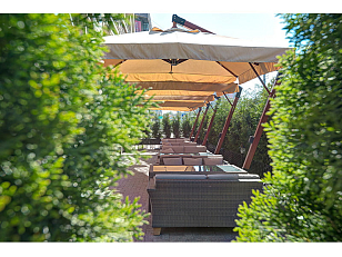 Зонт на деревянной опоре 4SIS Ливорно, садовая мебель