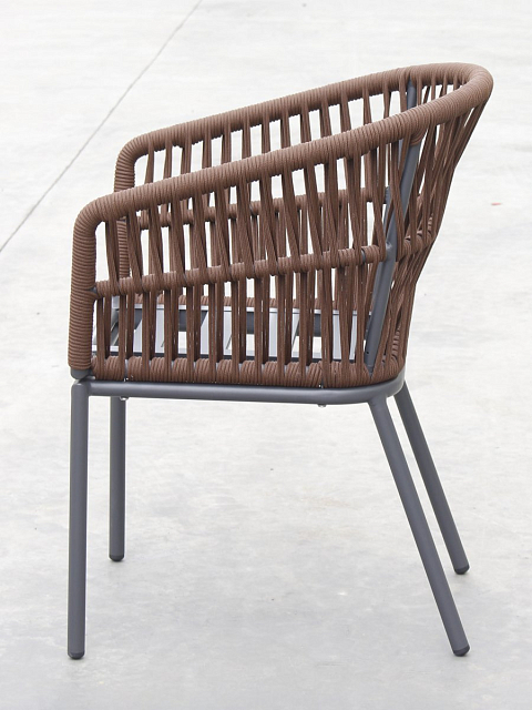 Кресло плетеное с подушками Tagliamento Favorita 