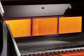 Задняя инфракрасная горелка для вертела