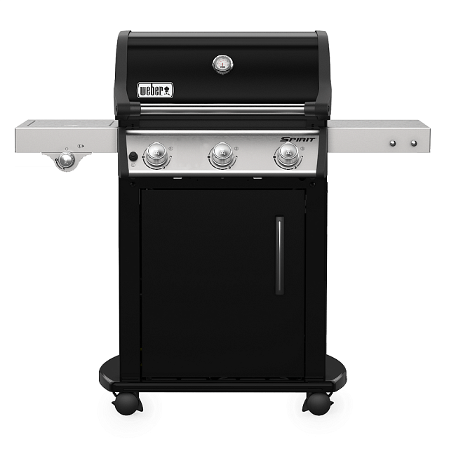 гриль газовый weber spirit e-325 gbs, черный