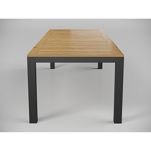 Стол Gardenini Bella 280 Карбон, садовая мебель