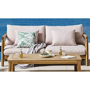 Кофейный стол из тика Joygarden Bungalow для дачи Кофейный стол из тика Joygarden Bungalow, садовая мебель