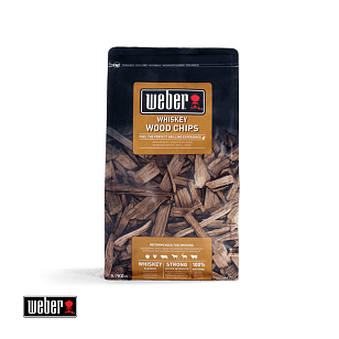 Щепа для копчения Weber "Дуб Виски" 700 г для сада