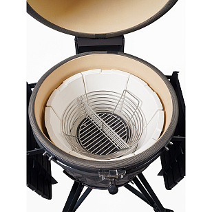 гриль керамический diamond egg xl pro цвет: серый для приготовления пищи гриль керамический diamond egg xl pro цвет: серый для дачи