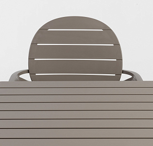 Стол обеденный Nardi Cube 80 Цвет: тортора, садовая мебель