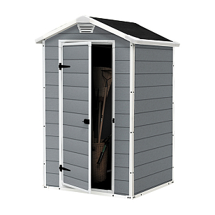 Пластиковый сарай Keter Manor 4x3 для сада и загородного дома Пластиковый сарай Keter Manor 4x3, уличное оборудование