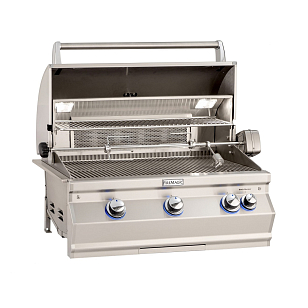 Гриль газовый встраиваемый Fire Magic Aurora A540i для приготовления пищи Гриль газовый встраиваемый Fire Magic Aurora A540i для сада