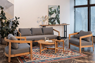 Диванная группа из тика Joygarden Vento L, садовая мебель