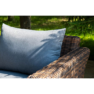 Обеденная группа 4SIS Моккачино, цвет коричневый, садовая мебель