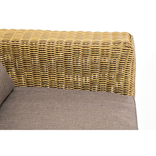 Диван 4SIS Боно трехместный Цвет: соломенный