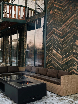 Гриль-очаг Elbrus Home Фудзияма 270х140 (Термостойкая сталь) для сада