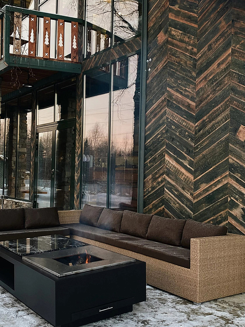 Гриль-очаг Elbrus Home Фудзияма 270х140 (Термостойкая сталь)