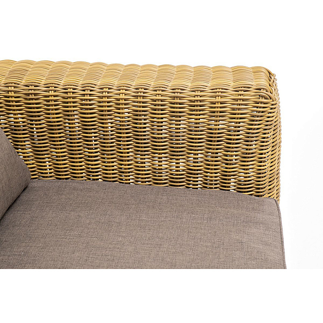 Диван 4SIS Боно трехместный Цвет: соломенный 