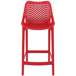 Стул полубарный Siesta Contract Air Bar 75 Цвет: красный, садовая мебель