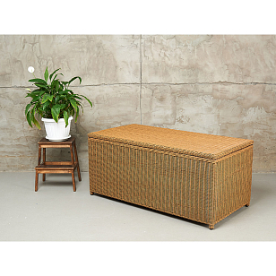 Набор из 2х сундуков Lite Karl 120 и 140 Цвет: соломенный, садовая мебель