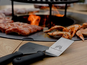 Гриль-очаг Elbrus Home Тибет Ø162 (Термостойкая эмаль) для сада