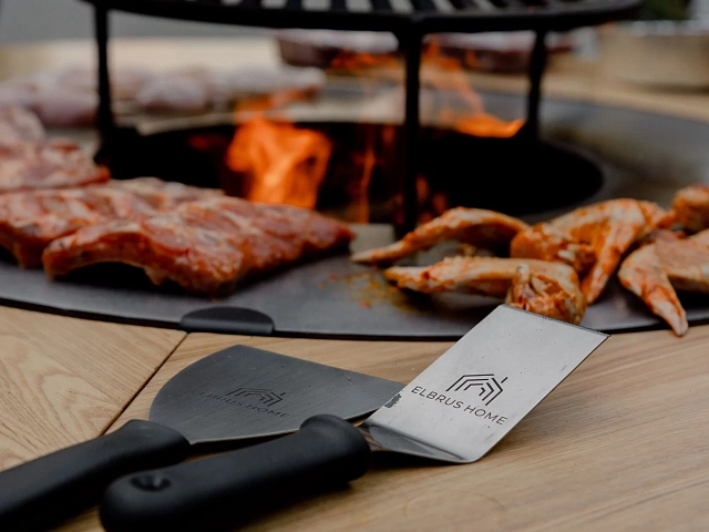 Гриль-очаг Elbrus Home Тибет Ø162 (Термостойкая эмаль)