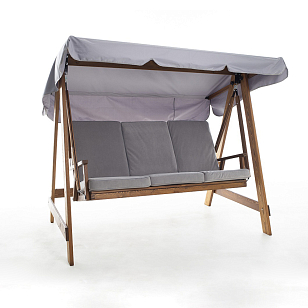 Качели Semka Floresta gray лиственница, садовая мебель