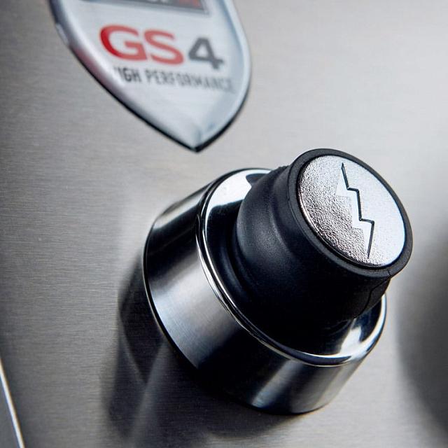 гриль газовый weber genesis ii e-410 gbs, черный